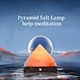 Pyramid Himalayan Salt Lamp